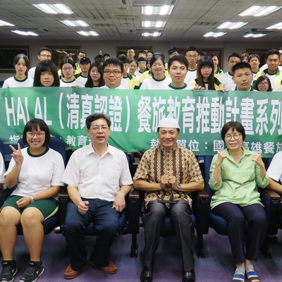 107.10.26馬教長蒞校分享清真文化